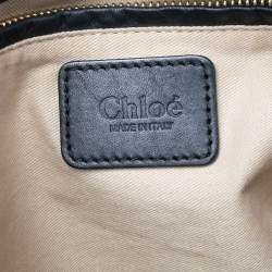 Pre Owned Chloe Black Leather Medium Marcie Shoulder Bag
