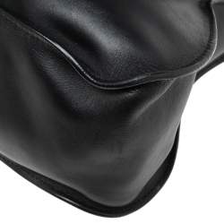 Pre Owned Chloe Black Leather Medium Marcie Shoulder Bag