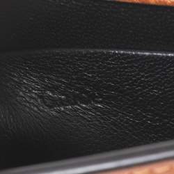 Pre Owned Chloé Brown Leather Small Nile Bracelet Minaudiere Crossbody Bag