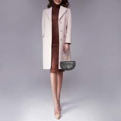 مملوكة مسبقًا حقيبة كروس كلوي نايل جلد أسود سوار ميناودير صغيرة 