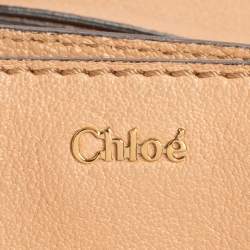 Pre Owned Chloe Pink Leather Elsie Satchel