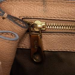 Pre Owned Chloe Pink Leather Elsie Satchel