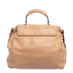 Pre Owned Chloe Pink Leather Elsie Satchel