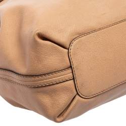 Pre Owned Chloe Pink Leather Elsie Satchel