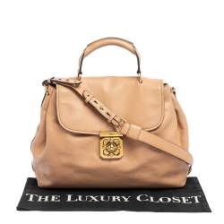 Pre Owned Chloe Pink Leather Elsie Satchel