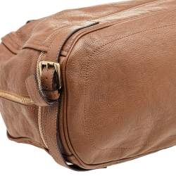 Pre Owned Chloe Brown Leather Satchel