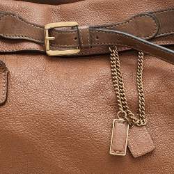 Pre Owned Chloe Brown Leather Satchel