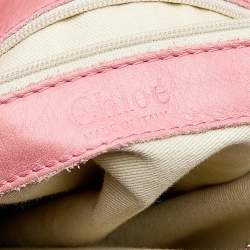 Pre Owned Chloe Pin Leather Silverado Satchel