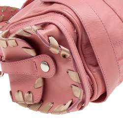 Pre Owned Chloe Pin Leather Silverado Satchel