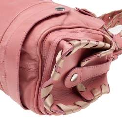 Pre Owned Chloe Pin Leather Silverado Satchel