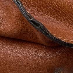 Pre Owned Chloe Brown Leather Large Marcie Satchel