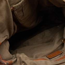 Pre Owned Chloe Brown Leather Large Marcie Satchel