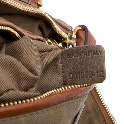 Pre Owned Chloe Brown Leather Large Marcie Satchel