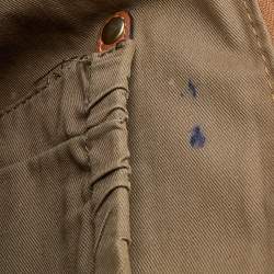 Pre Owned Chloe Brown Leather Large Marcie Satchel