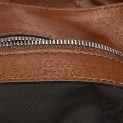 Chloe Brown Leather Paddington Capsule Tote