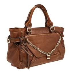 Chloe Brown Leather Paddington Capsule Tote