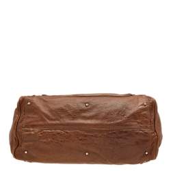 Chloe Brown Leather Paddington Capsule Tote