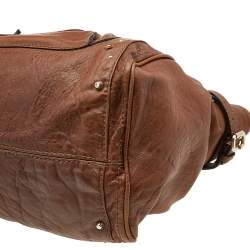 Chloe Brown Leather Paddington Capsule Tote