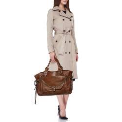 Chloe Brown Leather Paddington Capsule Tote