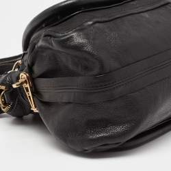 Pre Owned Chloe Black Leather Medium Paraty Satchel
