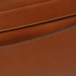 Pre Owned Chloe Brown Leather and Suede Medium Faye Day Top Handle Bag
