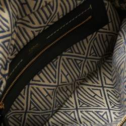 Pre Owned Chloe Black Leather Medium Daria Satchel