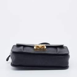 مملوكة مسبقًا حقيبة كروس كلوي ميني إلسي جلد أسود