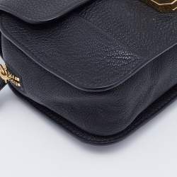 مملوكة مسبقًا حقيبة كروس كلوي ميني إلسي جلد أسود