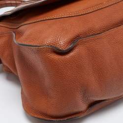 Pre Owned Chloé Brown Leather Medium Marcie Satchel