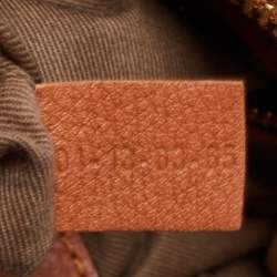 Pre Owned Chloé Brown Leather Medium Marcie Satchel