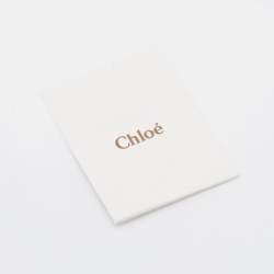 Pre Owned Chloe Dark Blue Leather Satchel