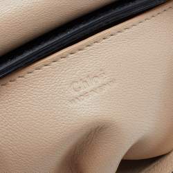 مملوكة مسبقًا Chloe Black Python Leather Elle Chain Bag