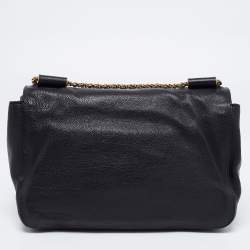 Pre Owned حقيبة كتف كلوي إيلسي جلد أسود متوسطة 