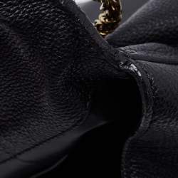 Pre Owned حقيبة كتف كلوي إيلسي جلد أسود متوسطة 