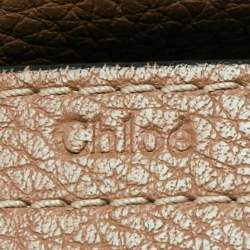 Pre Owned Chloe Brown Leather Medium Marcie Crossbody Bag