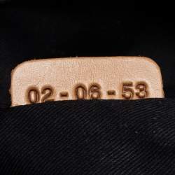 Pre Owned Chloe Black Leather Heart Charm Flap Satchel