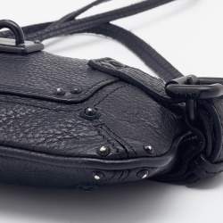 Pre Owned Chloe Black Leather Paddington Clutch