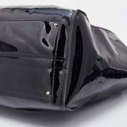 Pre Owned Chloe Black Patent Leather Cyndi Tote