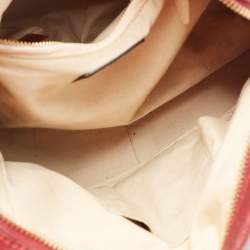 Pre Owned Chloe Burgundy Leather Medium Paraty Satchel