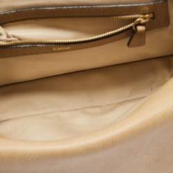 Pre Owned Chloe Brown Leather Medium Sally Shoulder Bag