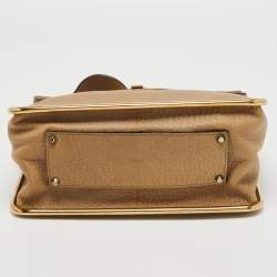 Pre Owned Chloe Brown Leather Medium Sally Shoulder Bag