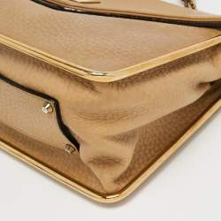 Pre Owned Chloe Brown Leather Medium Sally Shoulder Bag