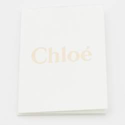 Pre Owned Chloe Black Leather Small Embellished Hudson Shoulder Bag