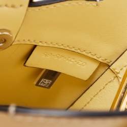 Pre Owned Chloe Yellow Leather Shoulder Bag