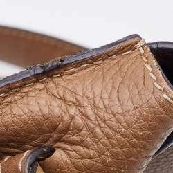 Chloe Beige Leather Medium Marcie Crossbody Bag
