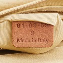 Pre Owned Chloe Beige Leather Medium Sally Shoulder Bag