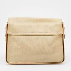 Pre Owned Chloe Beige Leather Medium Sally Shoulder Bag