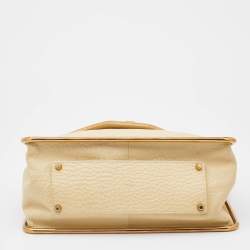 Pre Owned Chloe Beige Leather Medium Sally Shoulder Bag