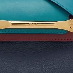 Chloe Multicolor Leather Clare Mini Crossbody Bag