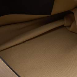 Pre Owned Chloe Beige Leather and Suede Tote